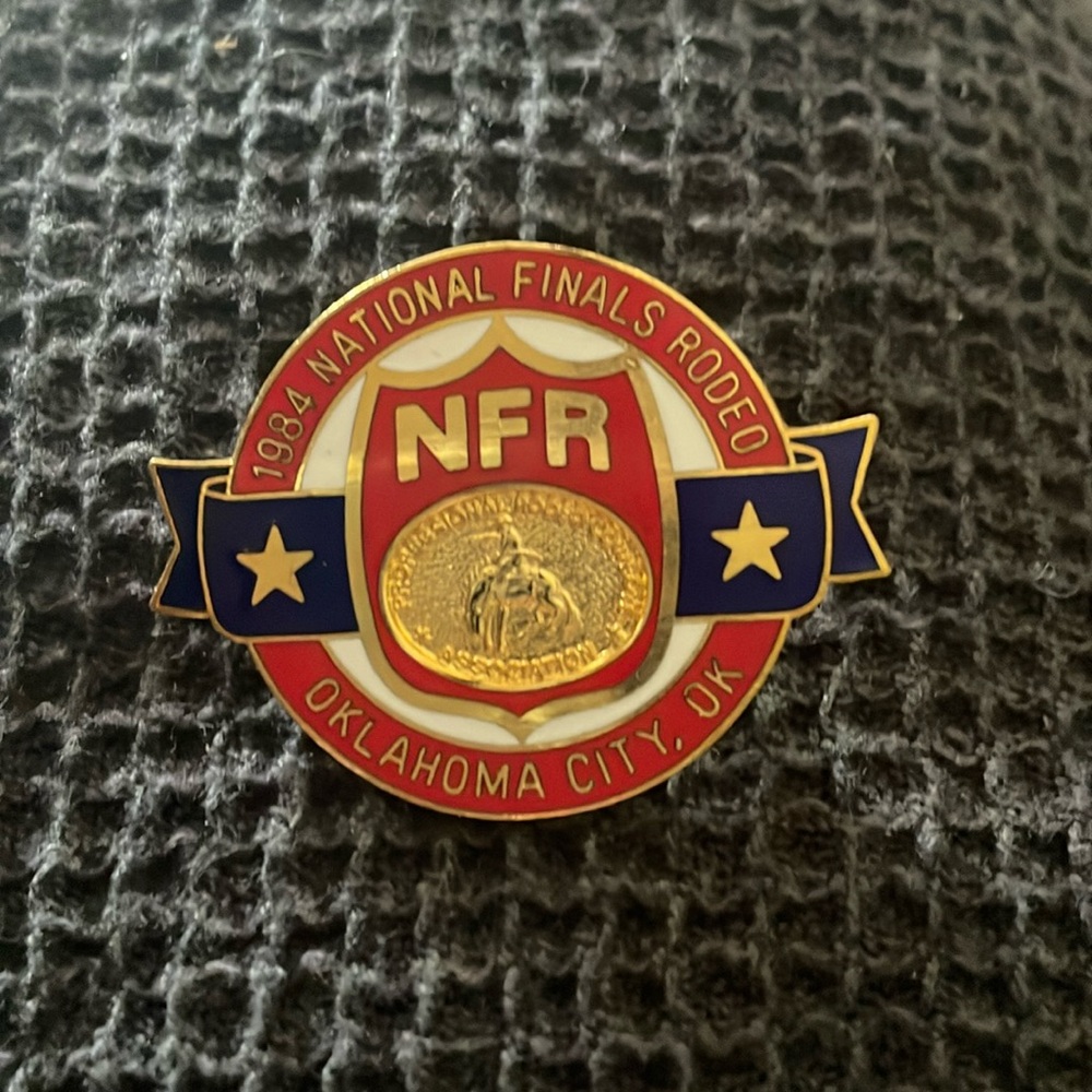 National Finals Rodeo pin